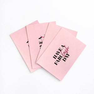 Ansichtkaart-A5-formaat-Have-a-fabulash-day-Luxury-Lashes