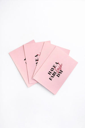 Ansichtkaart-A5-formaat-Have-a-fabulash-day-Luxury-Lashes